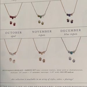Chloe + Isabel Jewelry - Chloe + Isabel March Aquamarine Birthstone Set Chloe + Isabel Jewelry - Chloe + Isabel March Aquamarine Birthstone Set